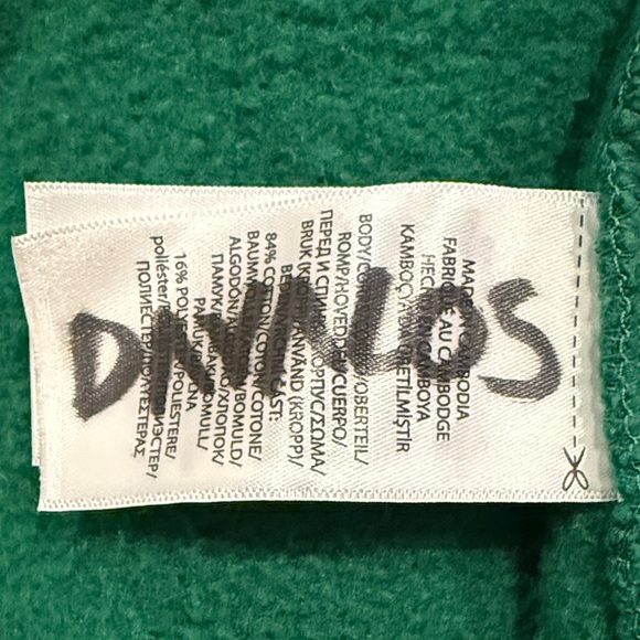 Polo by Ralph Lauren Kids Green Hoodie with Yellow Logo - Picture 6 of 6